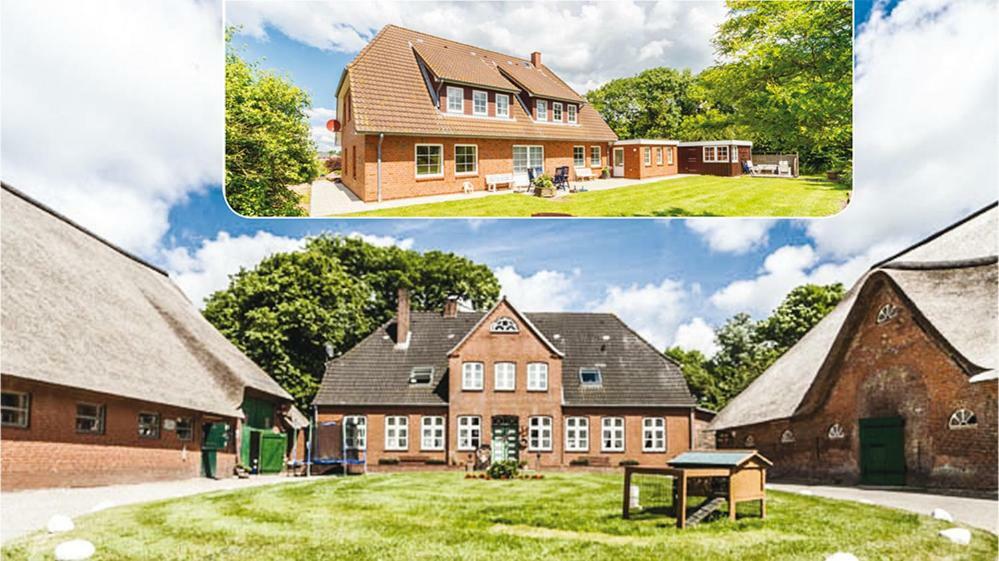 Hof Herzleuchten, Familie Groth Garding-Kirchspiel Extérieur photo
